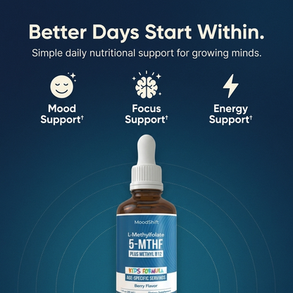 Active Folate + Methyl B12 Drops for Kids